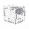 Fish Breeder Box Aquarium Accessory Transparent Fish Isolation Breeding Box Hatching Incubator Box for Aggressive Fish