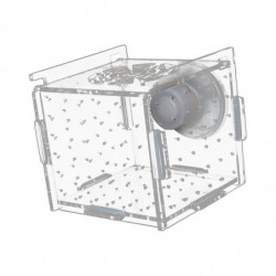 Fish Breeder Box Aquarium Accessory Transparent Fish Isolation Breeding Box Hatching Incubator Box for Aggressive Fish