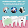 50pcs Disposable Oral Care Sponge Sticks Oral Care Products Oral Care Supplies