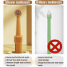 2pcs Pet Toothbrush Kit With Storage Box, Soft Silicone Small Cat&dog Tooth Brushing, Tongue Cleaner For Pet Tooth [...]