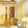 2pcs Pet Toothbrush Kit With Storage Box, Soft Silicone Small Cat&dog Tooth Brushing, Tongue Cleaner For Pet Tooth [...]