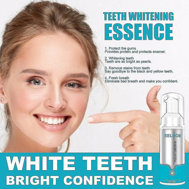 Teeth Whitening Mousse Toothpaste Dental Bleaching Deep Cleaning Removes Stains Dentistry Tool Fresh Breath Oral [...]
