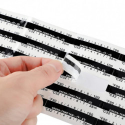 40 Pieces Temperature Strips Testing Adhesive Temperature Strips 90 to 100 Fahrenheit Degree Temper
