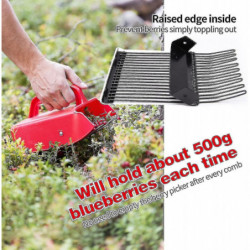 Berry Picker, Berry Pickers And Rakes With Metallic Comb And Ergonomic Handle For Easier Berry Picking, Blueberry [...]
