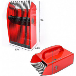 Berry Picker, Berry Pickers And Rakes With Metallic Comb And Ergonomic Handle For Easier Berry Picking, Blueberry [...]