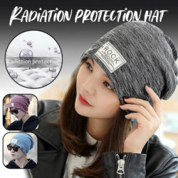 Casquette Antirayonnement Unisexe, Bonnet De Protection Contre Les Ondes Lectromagntiques Rfid Avec Protection [...]