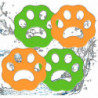 4 Pcs Reusable Washing Machine Hair Catcher Viscous Hair Cleaning