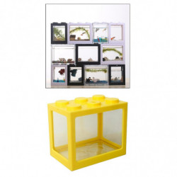 3pcs Aquarium Fish Tank Mini Building Blocks Spider Box Home Decors