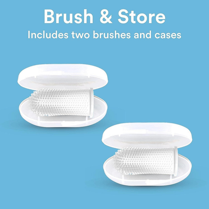 Dog Toothbrush, Cat Toothbrush, Dog Tooth Brushing Kit, Dog Teeth Cleaning Kit, Dog Dental Care, for Use with Dog [...]