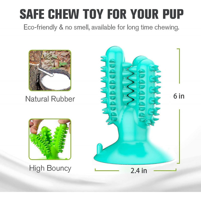 Dog Toothbrush Dog Toy Oral Care Dog Brushes Effective Stick Dog Teeth Teeth Cleaning Rubber Pet Too