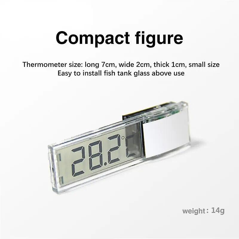Durable Lcd Thermometer High Sensitivity Electronic Sensor Pet Products Fish Tank Utensils Transparent Fish Tank [...]