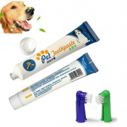 Pet Toothbrush Toothpaste Kit Dog Brush Bad Breath Brush Plaque Tartar Teeth Care Cleaning Mouth Pet Supplies Oral [...]