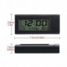 Lcd Digital Accessories For Dashboard Auto Temperature Display Time Car Clock