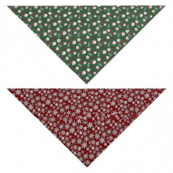 Christmas Dog Bandana Triangle Bibs Scarf Accessories For Dogs Cats Pets Animals