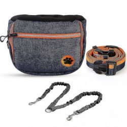 High Capacity Dog Treat Pouch,dog Training Pouch Bag With Adjustable Waist Belt