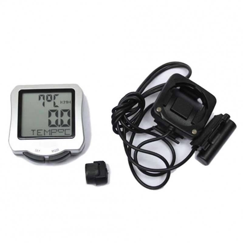 Outdoor abs easy install waterproof test cycling led display mini accurately bike computer