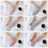 Sunscreen Gloves Lace Style Ice Silk Thin Mesh Breathable Sun Block Elegant Women Mittens Summer Acc
