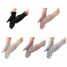 Sunscreen Gloves Lace Style Ice Silk Thin Mesh Breathable Sun Block Elegant Women Mittens Summer Acc