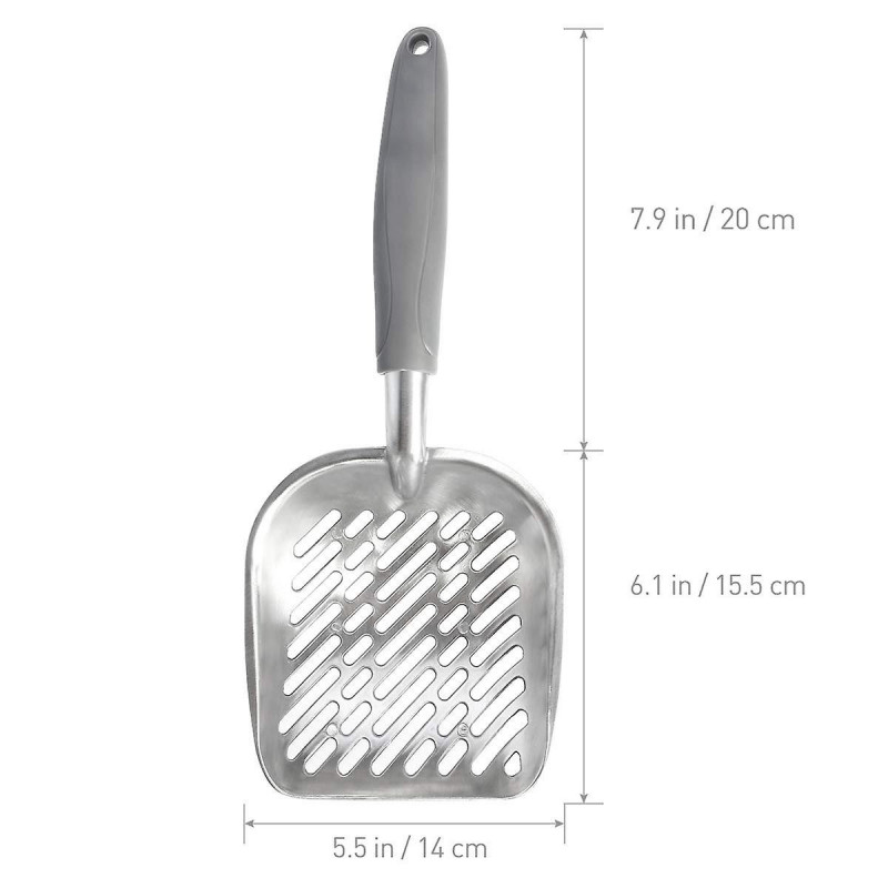 Metal Cat/dog Litter Scoop Pet Poop Removal Tool With A Long Handle Metal Cat/dog Litter Scoop Pet Poop Removal Tool With A Long Handle