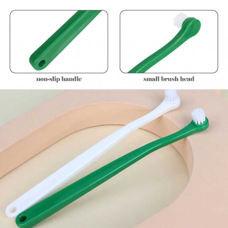 4 Pcs Cleaning Toy Small Dog Toothbrush Toy Dog Teeth Cleaning Tools Puppy Toothbrush