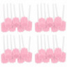 50pcs Jetable Oral Care Sponge Sticks Oral Care Products Fournitures de soins bucco-dentaires
