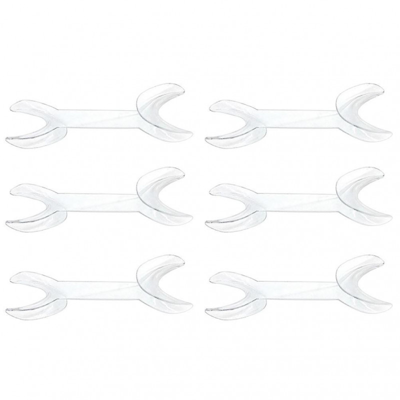 6pcs Disposable Dental Materials Tools Double-headed Dental Mouth Openers