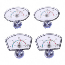 4 Pcs Digital Temperature Gauge Aquarium Plastic Fish Tank Strip Aquarium Themometer Fish Tank