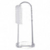Pet Clear Milky Finger Toothbrush For Dogs And Cats