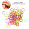 100pcs / set Professional Dental Elastic Teeth Rubber Band Oral Orthodontics Tool