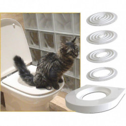Kit de toilette pour chat Votre chat pour utiliser les toilettes