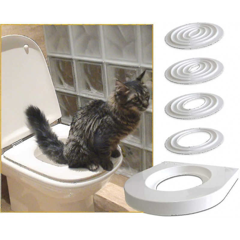 Kit de toilette pour chat Votre chat pour utiliser les toilettes Kit de toilette pour chat Votre chat pour utiliser les toilettes