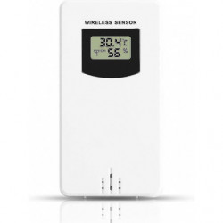 Accessoires de station météorologique, Capteur sans fil Sonde Moniteur de température Capteur de remplacement extérieur