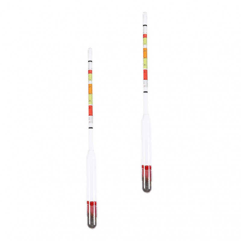 2 Pcs Cake Tester Wine Making Hydrometer Lab Hydrometer Hydrometer Light Liquid Rice Hydrometer