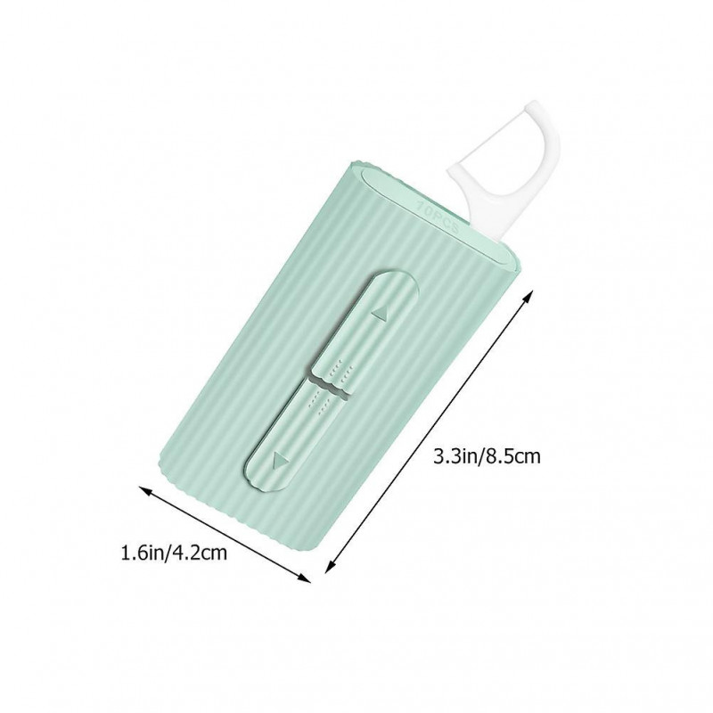 1 Set of Portable Flosses Convenient Teeth Flosses Professional Teeth Picks Tooth Supply