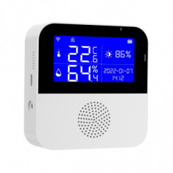 Temperature Humidity Meter Versatile For Warehouses Animal Husbandry Freezer Without Probe