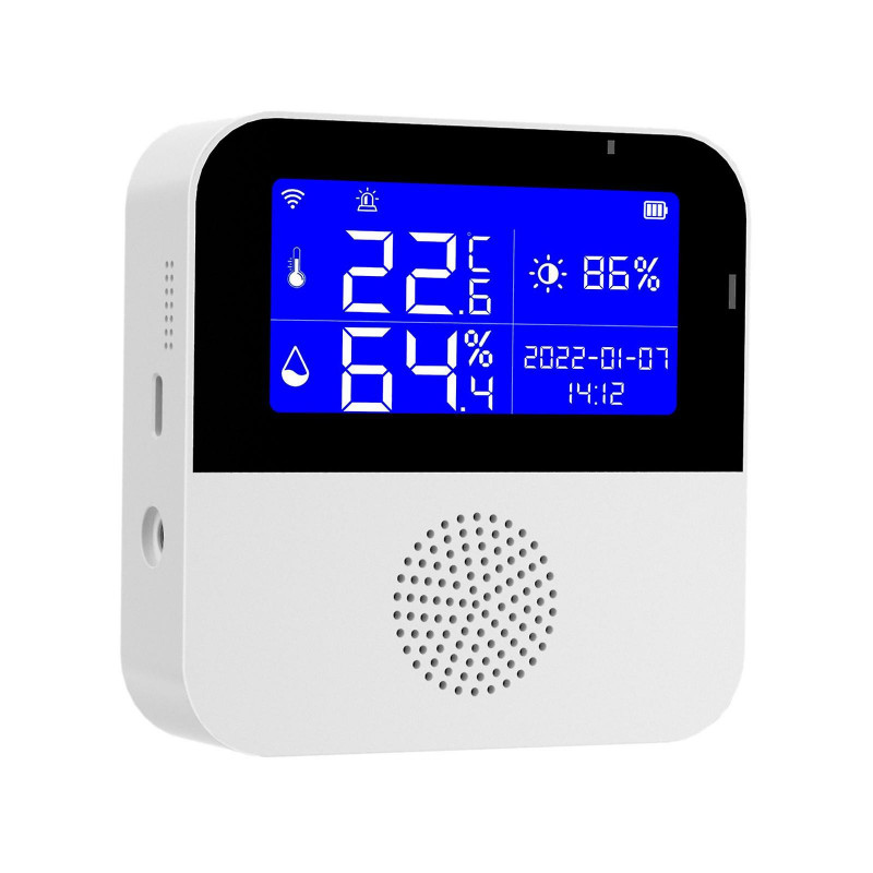 Temperature Humidity Meter Versatile For Warehouses Animal Husbandry Freezer Without Probe