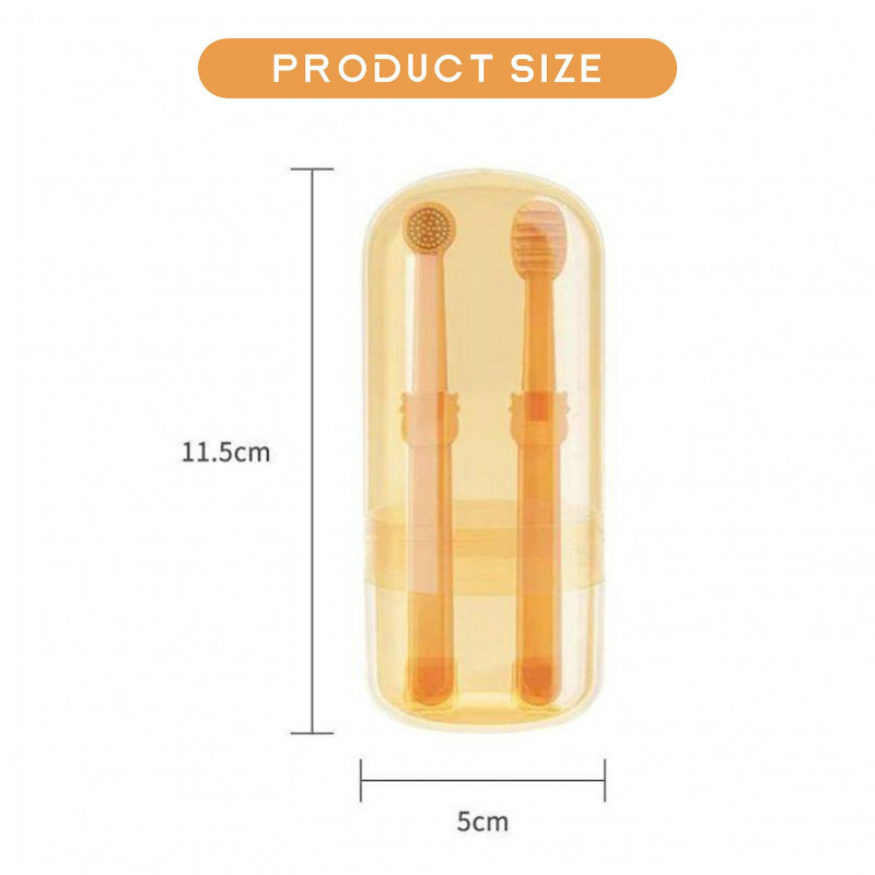 Pet Tongue Brush Set with Toothpaste Freshing Breath Pet Tooth Tools for House