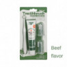 Pet Toothbrush Toothpaste Kit Finger Brush Clean Teeth Mouth Dental Care Cat Dog