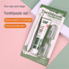 Pet Toothbrush Toothpaste Kit Finger Brush Clean Teeth Mouth Dental Care Cat Dog