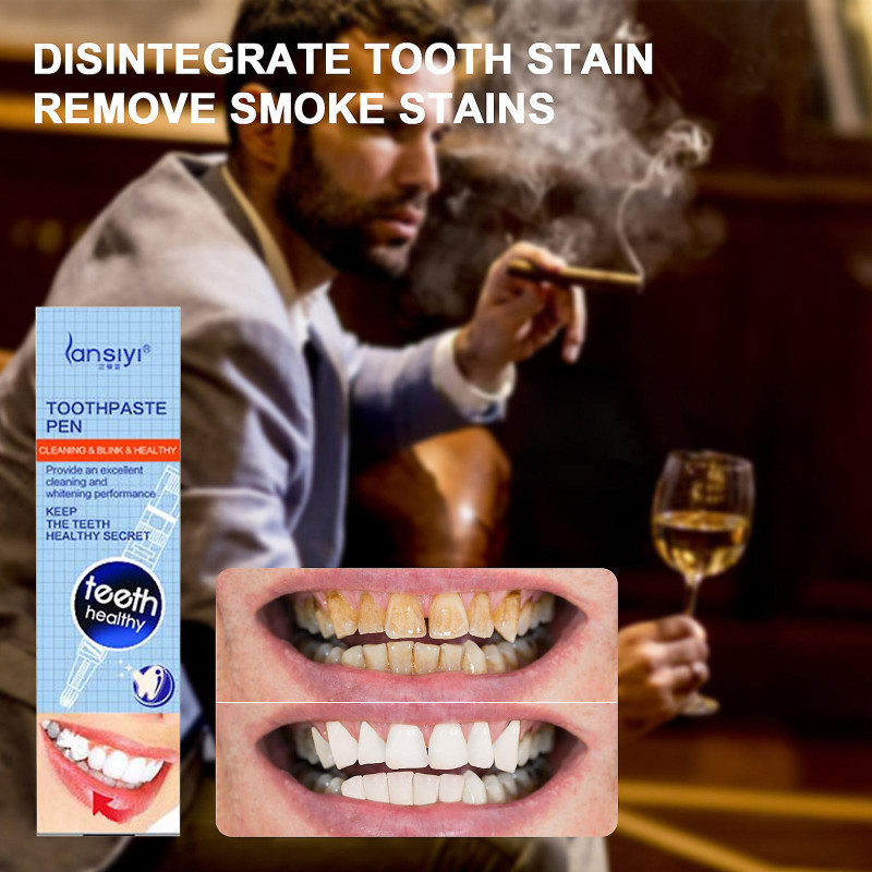 Care Strong Removal Yellow Teeth Cleaning Pen Toothpaste Whitening Pen 3ML Flye1878