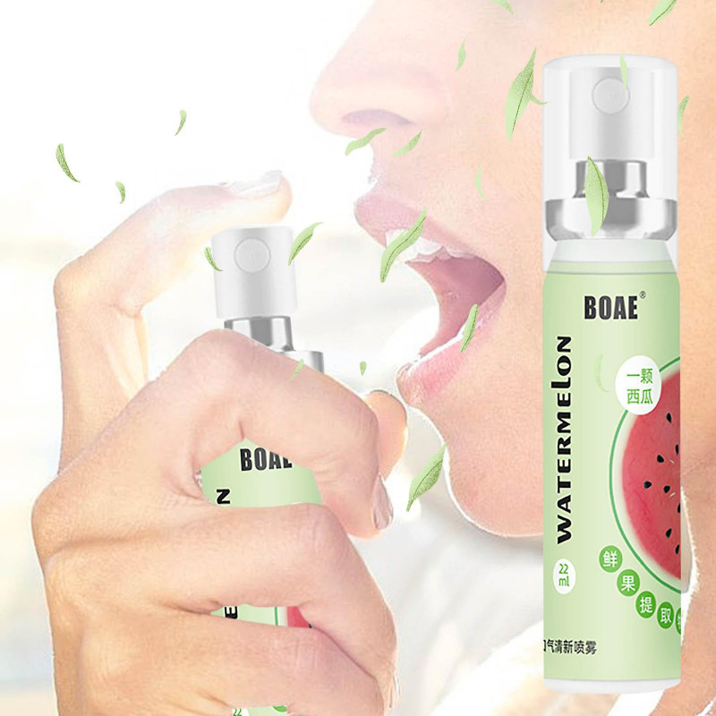 2024 Nouveau Fruit Fresh Breath Spray Désodorisant Oral Aromatisé Aux Fruits Compact Portable Rafraîchissant [...]