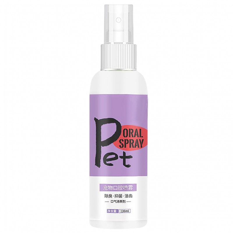 Dog Breath Freshener Pet Oral Care Spray Teeth Cleaner Mouthwash Toothbrush Tooth Care