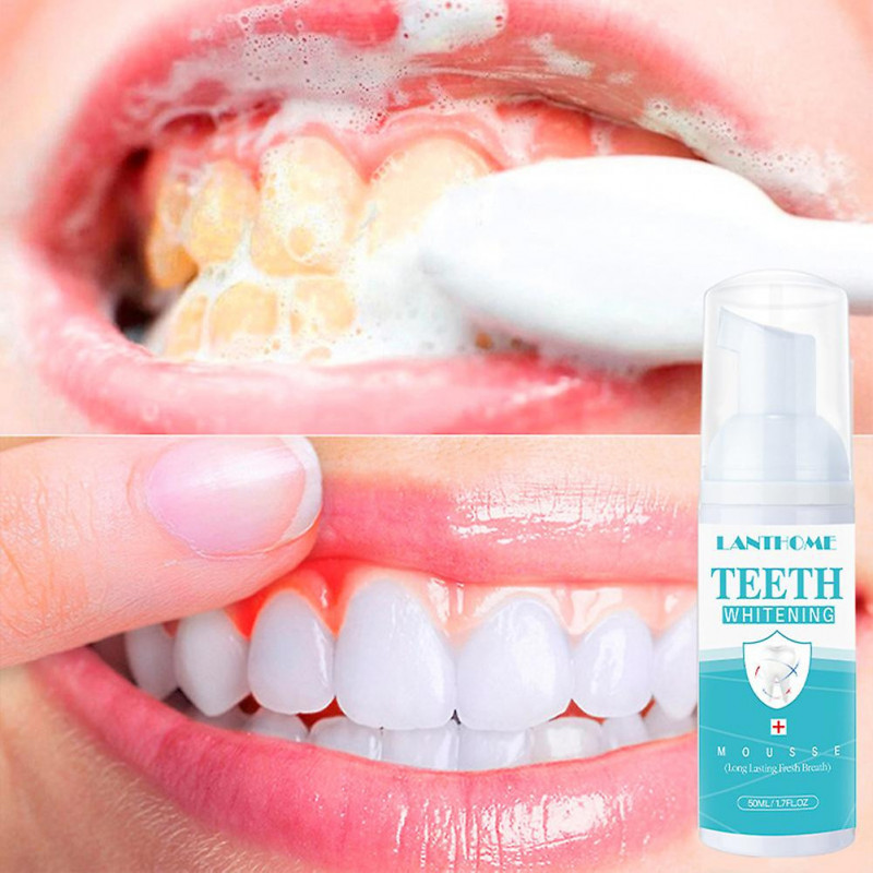 Teeth Cleaning Mousse Freshing Breath Oral Cleansing Care Foam Foam Whitening Toothpaste