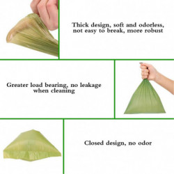 Sacs de caca de chien dégradables et distributeur déchets biodégradables Sacs de déchets pour chiens Organisateur [...]