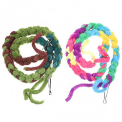 2Pcs Hermit Crab Climbing Toys Reptile Hermit Crab Rope Toy Reptile Tank Terrarium Accessories