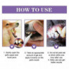 Gel réparateur oral pour animaux de compagnie, élimine la mauvaise haleine, cible le tartre, sans brossage, [...]