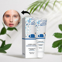 Moisturizer Sunscreen for Women Men Long Lasting Sweatproof Sun Block Cream for Daily Life