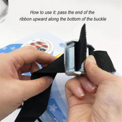 SET OF 6 LASHING STRAPS CARGO LUGGAGE TIE DOWN CAM BUCKLE ROOF RACK 2.5M x 25MM