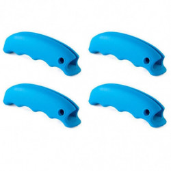 Silicone Handle Carrier 4 Pcs Plastic Bag Holder Carrier Strong Silicone Handle Carrier For Gr