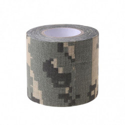 Self-adhesive Non-woven Camouflage Cohesive Camping Hunting Camo Tape 5M